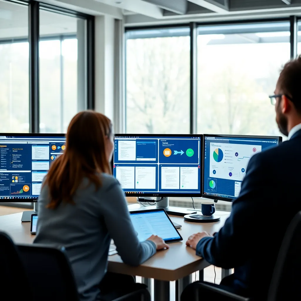 Digitalisering van werkprocessen in Nederlands kantoor